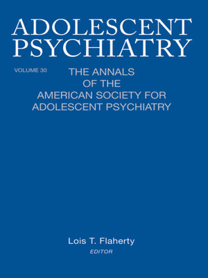 cover image of Adolescent Psychiatry, V. 30